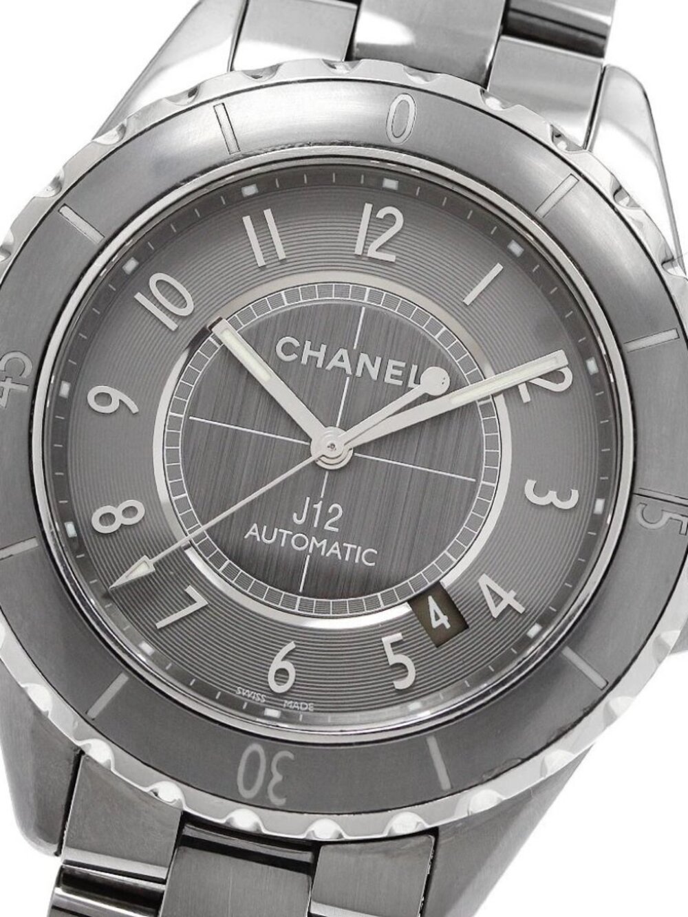 CHANEL J12 Chromatic 41MM H2934 Date gray Dial Automatic Men's Watch_951720